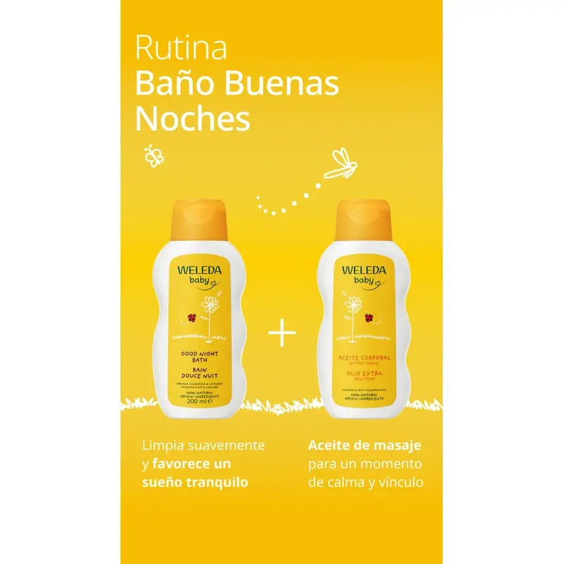 Weleda Baby Huile hydratante au Calendula 200 ml