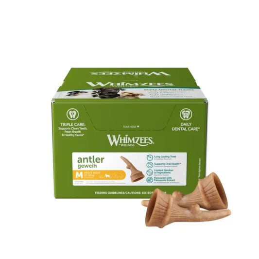 Whimzees Occupy Antler M 66pcs