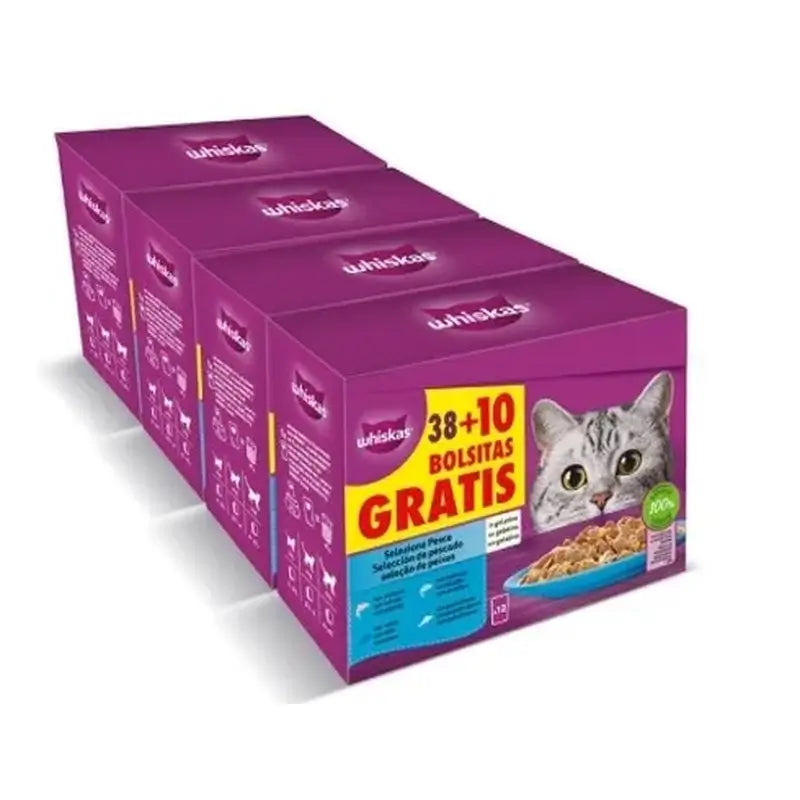 Whiskas Bulkpack Tastymix Chef Choice 38+10 4X12X85Gr