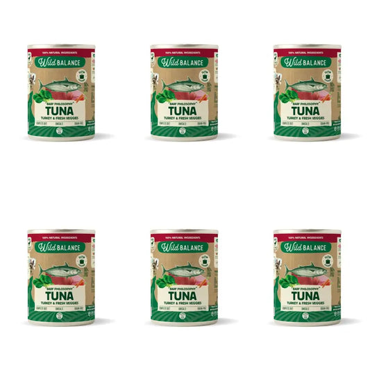 Wild Balance Philosophy Tuna Barf For Dogs, 400g, 6 paquets de 6