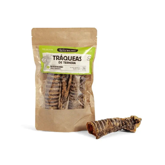 Wild Balance : Trachée de veau – Friandise naturelle pour chiens