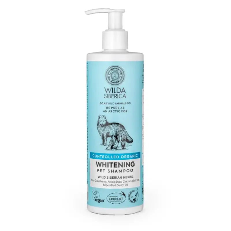 Wilda Vet White Coat Pet Shampoo, 400 Ml