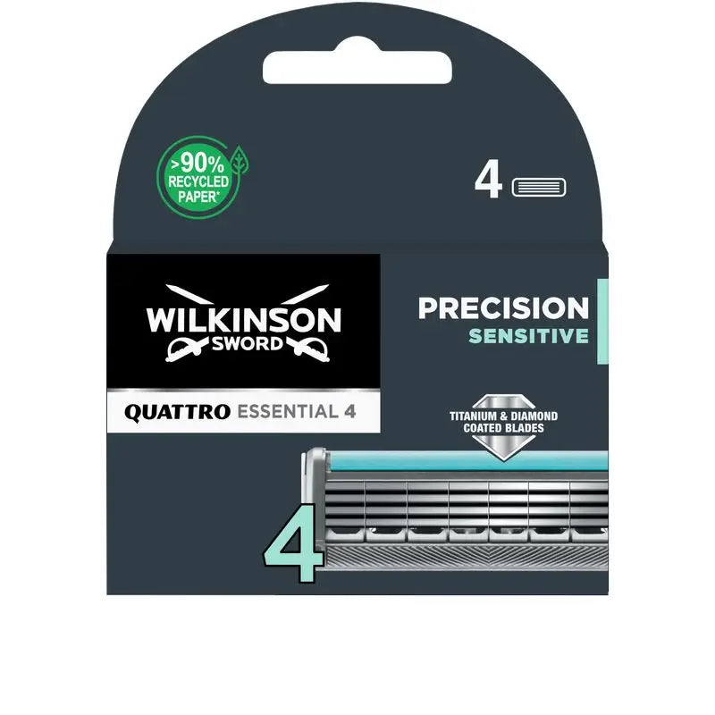 Wilkinson Sword Q. Titanium Sensitive Carg.4 pcs.