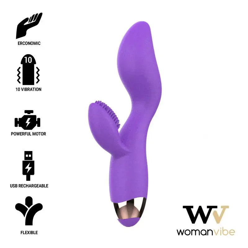 Womanvibe Donna Silicone Rechargeable Vibrator