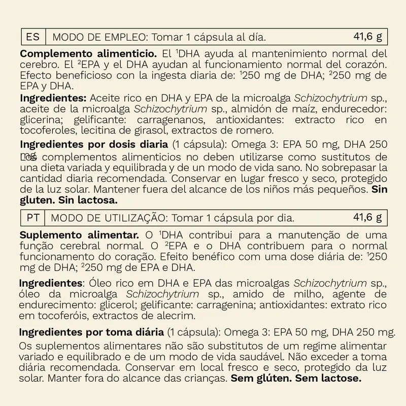 Woments Omega 3 Vegan, 60 gélules