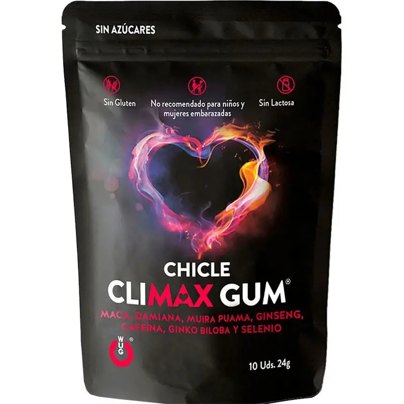 Wug Climax Gum Chewing Gum 10 pcs.