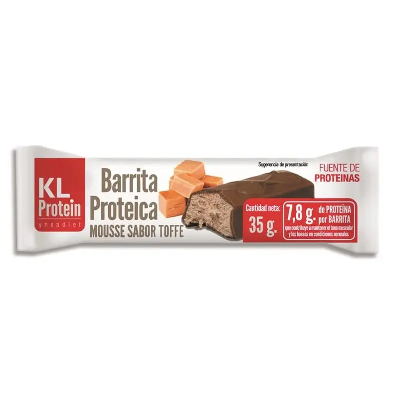 Ynsadiet Barre Protéinée Mousse au Caramel, 35 g