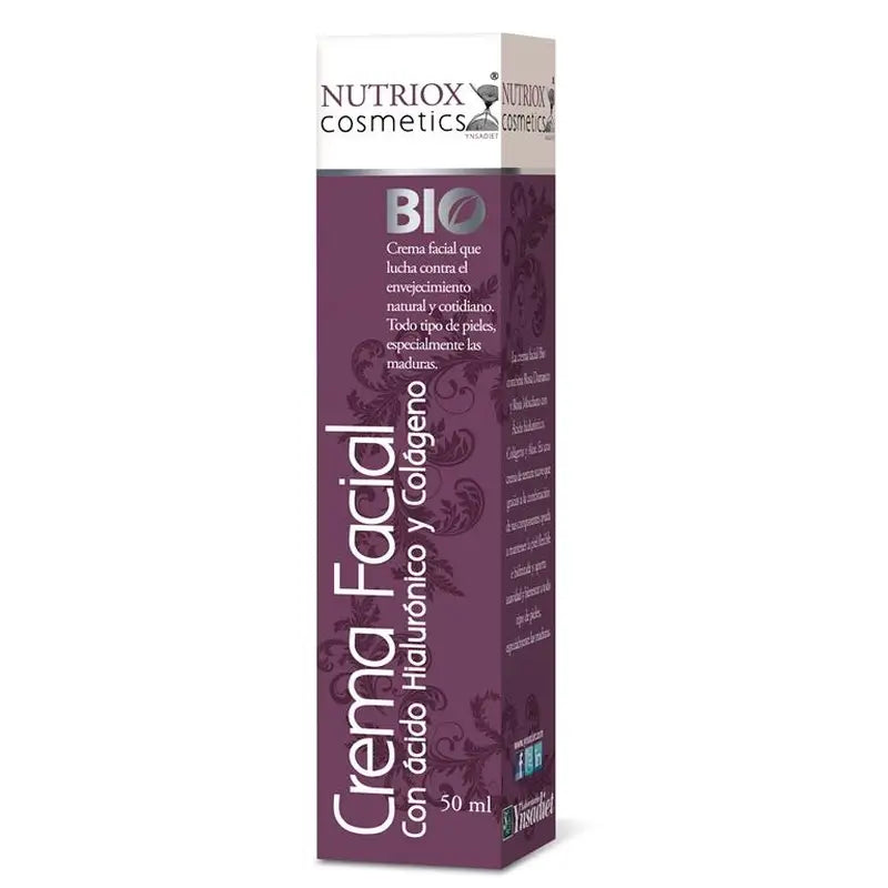 Ynsadiet Bio Crème visage avec Ac. Y Colag, 50 ml