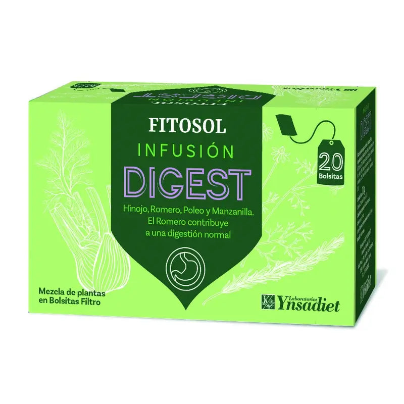 Ynsadiet Dg-Digest (Digestif), 20 filtres