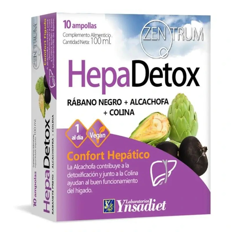 Ynsadiet Hepa Detox, 10 ampoules
