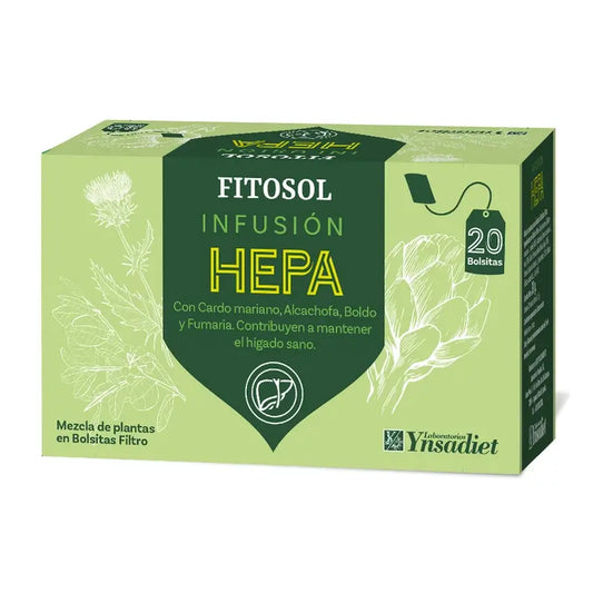 Ynsadiet Hp-Hepa (hépatique), 20 filtres