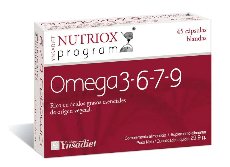 Ynsadiet Omega 3-6-7-9 Nutriox, 45 Pearls