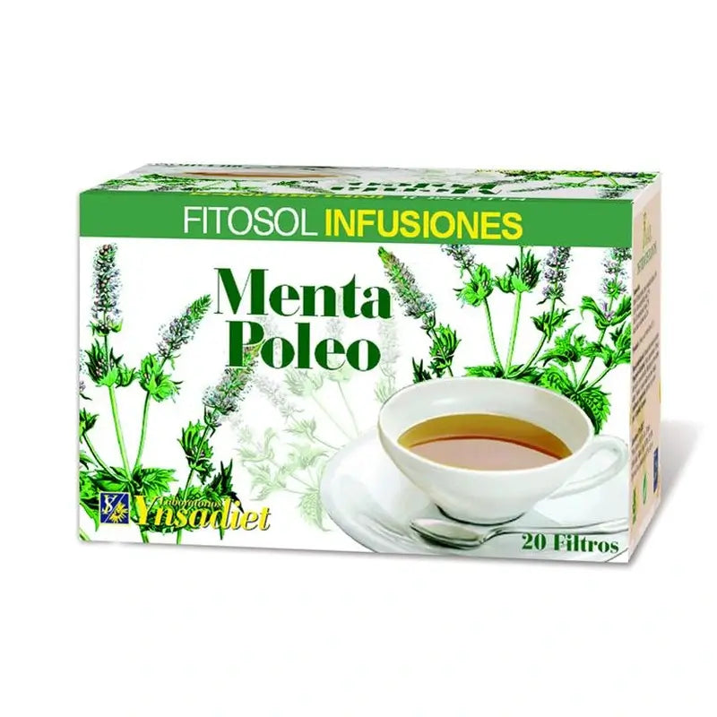 Ynsadiet Pennyroyal Mint, 20 filtres