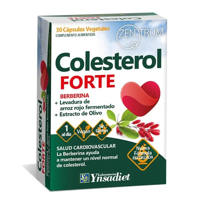 Ynsadiet Zentrum Cholesterol Forte , 30 gélules de 570 mg