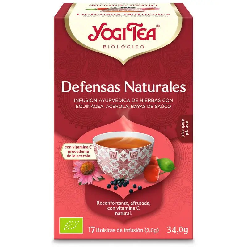 Yogi Tea Organic Natural Defences 17 Sachets