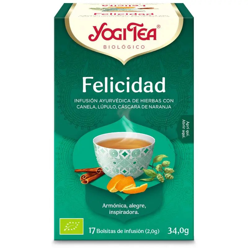 Yogi Tea Organic Happiness 17 Sachets