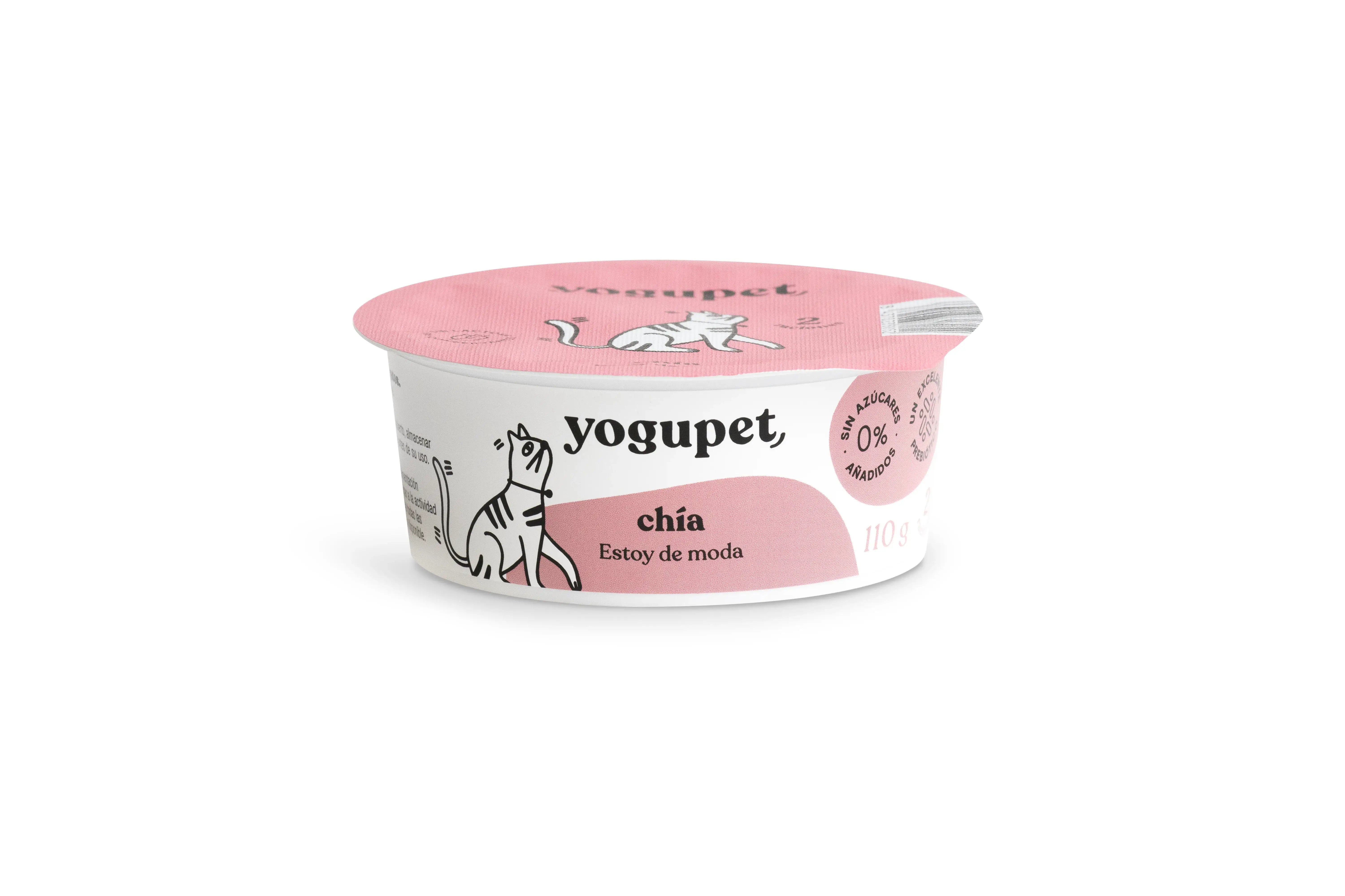 Yogupet Classic Cat Yoghurt Chia 4X110Gr