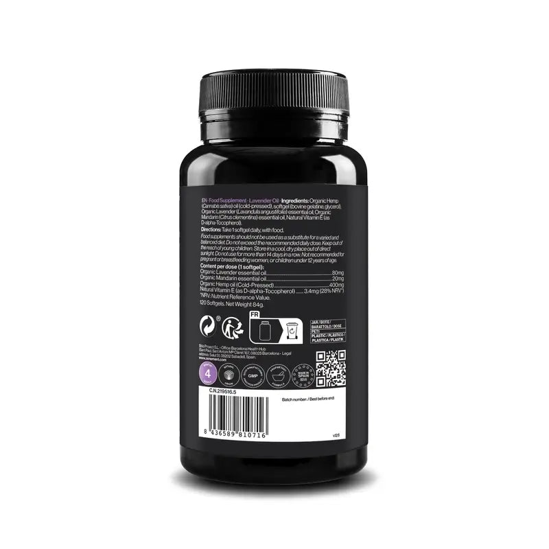 Zenement Lavender Oil 120 softgels