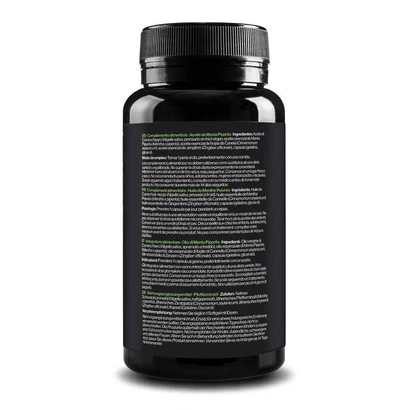 Zenement Huile de Menthe Poivrée Piperita, 120 softgels