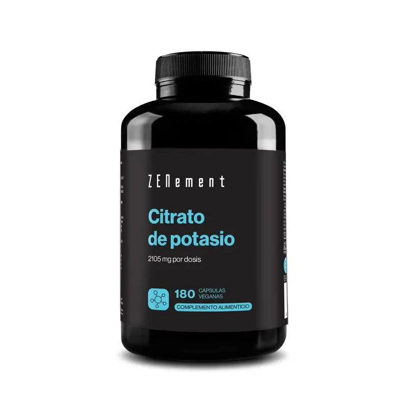 Zenement Citrate de Potassium 2105 Mg, 180 gélules végétaliennes