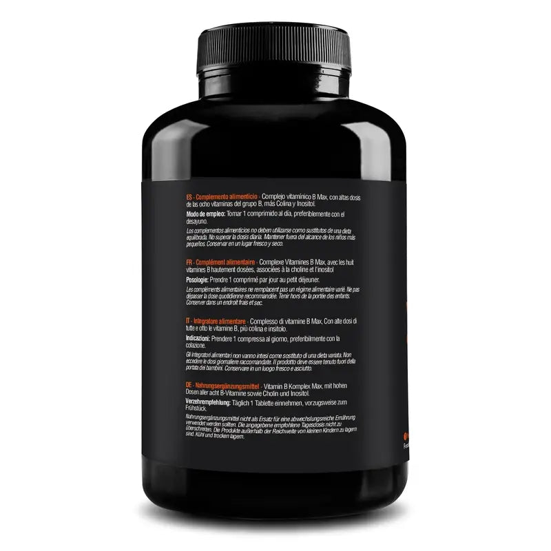 Zenement Vitamin B Max Complex, 365 comprimés végétaliens