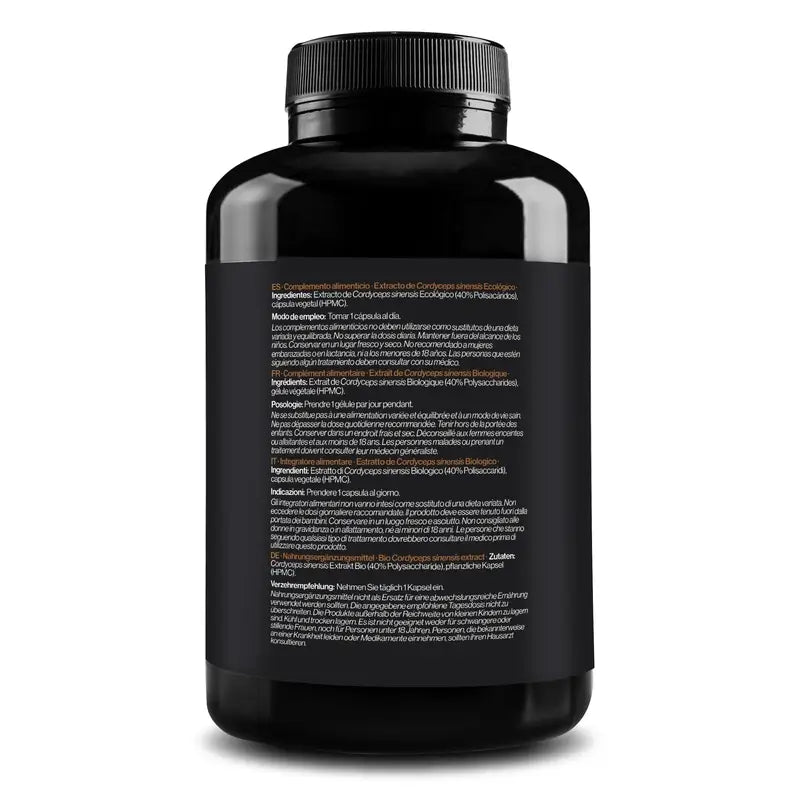 Zenement Cordyceps Sinensis Bio, 180 gélules végétales