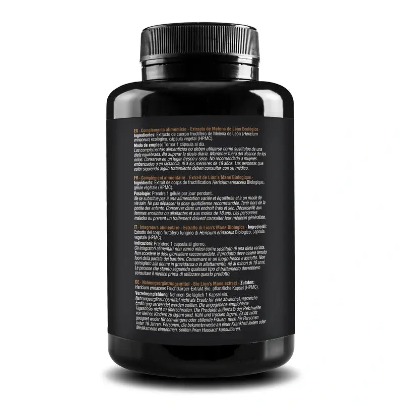 Zenement Lion's Mane Extract Organic, 120 gélules végétaliennes