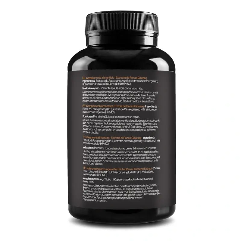 Zenement Korean Red Panax Ginseng Extract 120 gélules végétaliennes