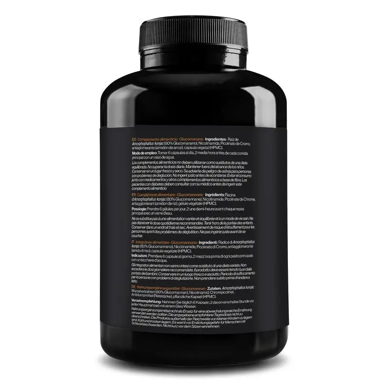Zenement Glucomannan Natural Satiety, 180 gélules végétaliennes
