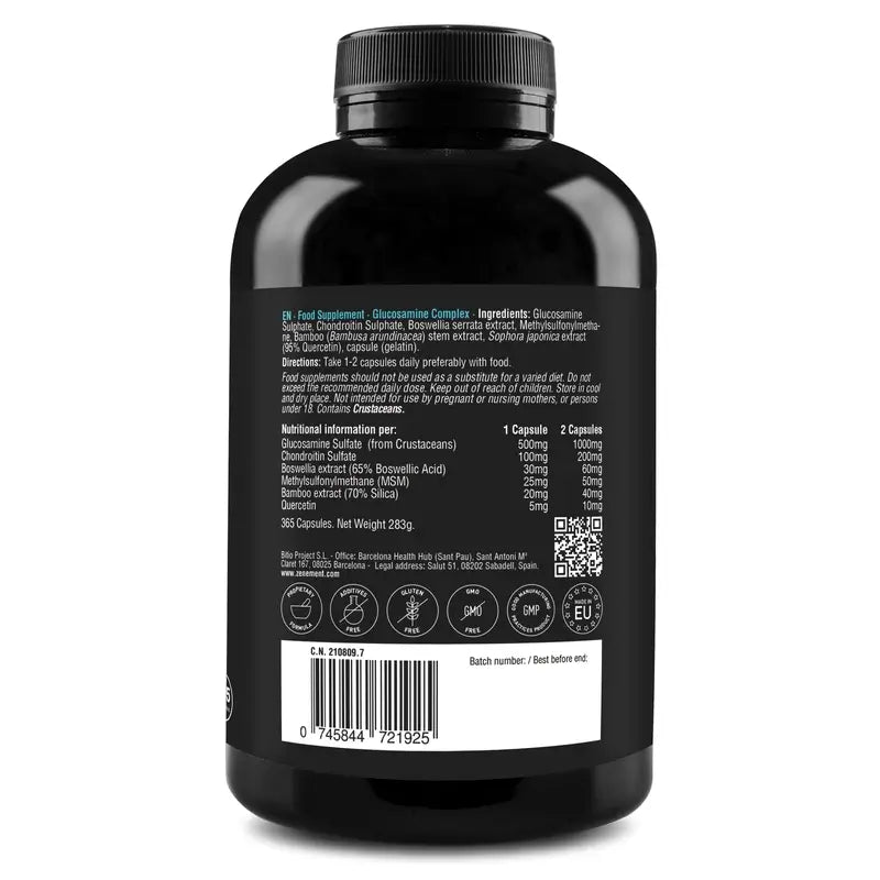 Zenement Glucosamine Complex, 365 gélules