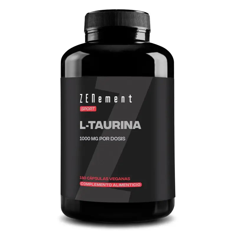 Zenement L-Taurine, 180 gélules végétaliennes