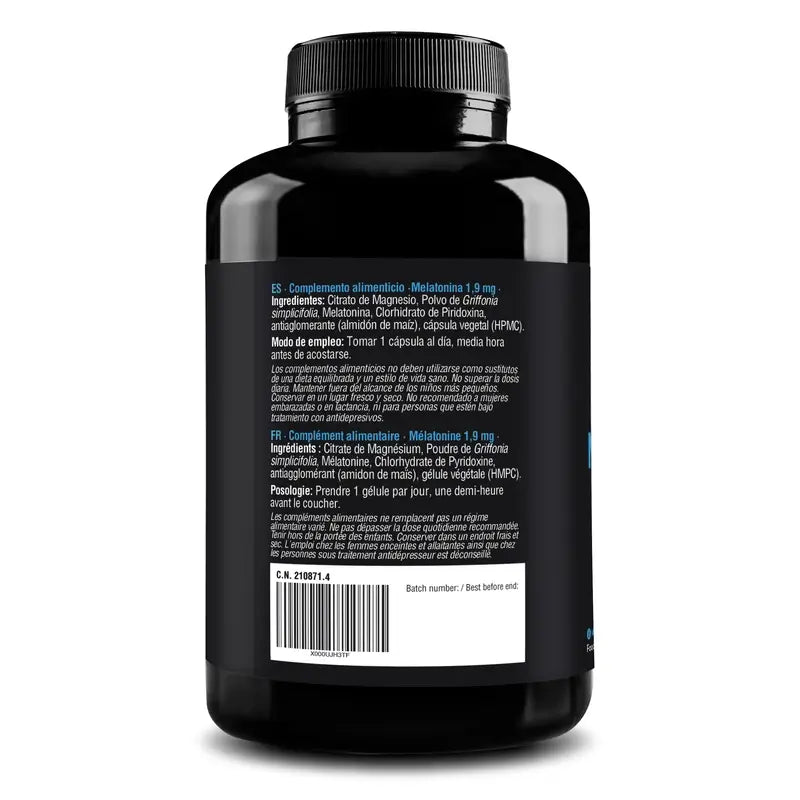 Zenement Melatonin Complex 1.9 Mg, 180 gélules végétaliennes