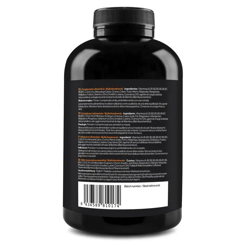 Zenement Multivitaminerals, 240 comprimés végétariens