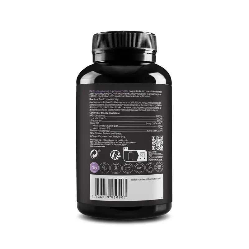 Zenement Nad Liposomal, 90 gélules végétaliennes