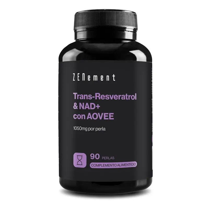 Zenement Trans-Resveratrol & Nad+ Avec Aove, 90 softgels