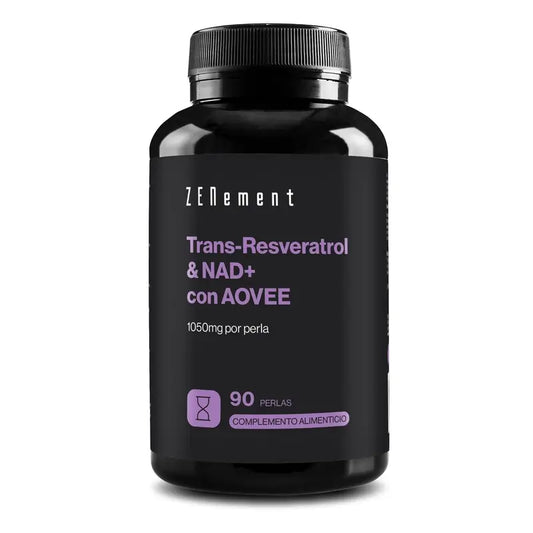 Zenement Trans-Resveratrol & Nad+ Avec Aove, 90 softgels