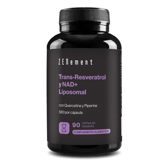 Zenement Trans-Resveratrol ET Nad+ Liposomal, 90 gélules végétaliennes
