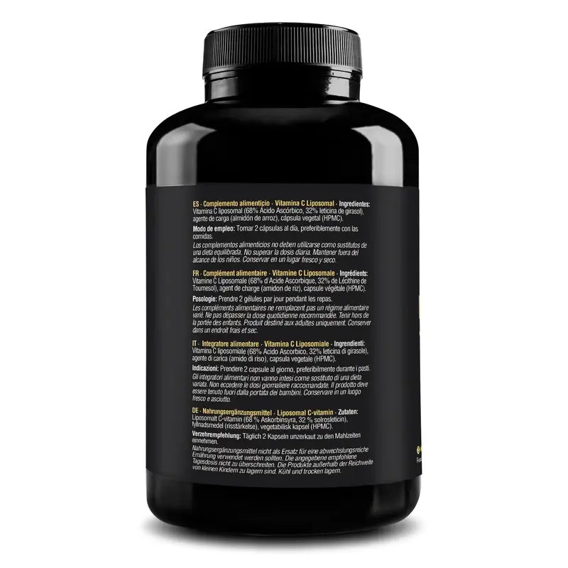 Zenement Liposomal Vitamine C Liposomale, 180 gélules végétaliennes