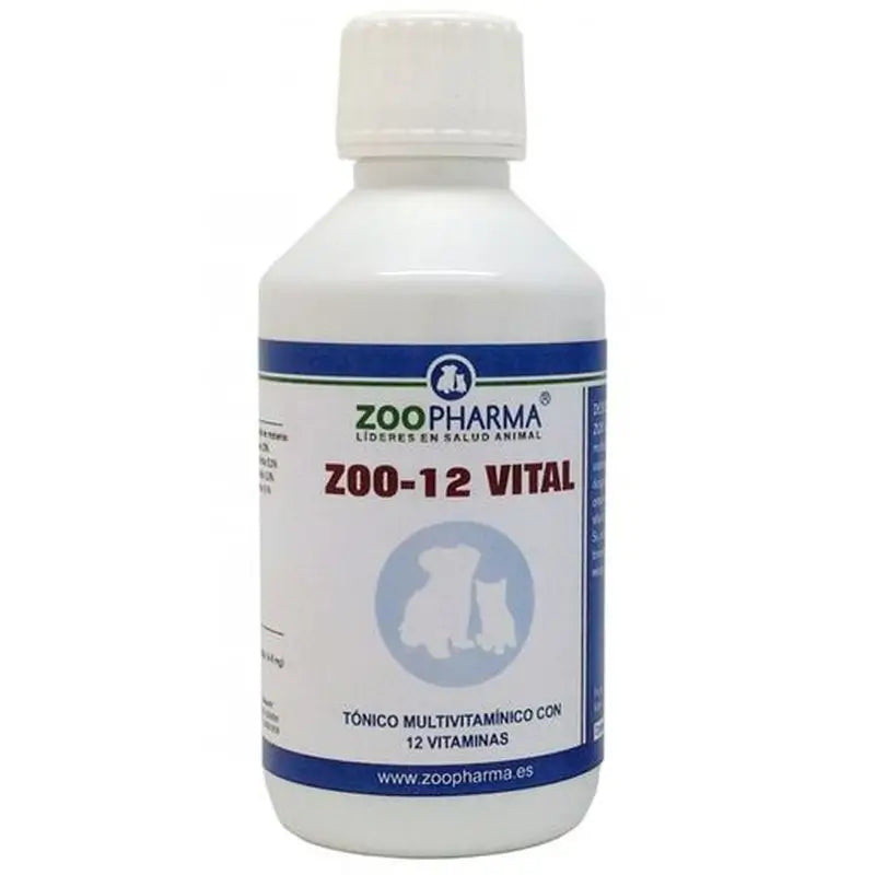Zoopharma Zoo-12 Vital Dogs & Cats 250ml.