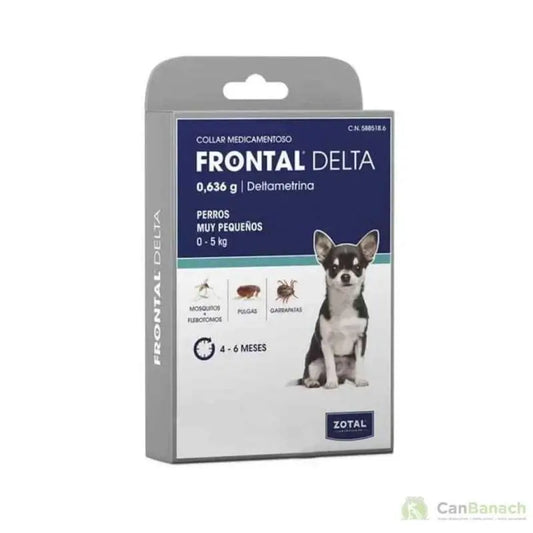 Zotal Frontal Delta Antiparasitic Dog Collar 35Cm