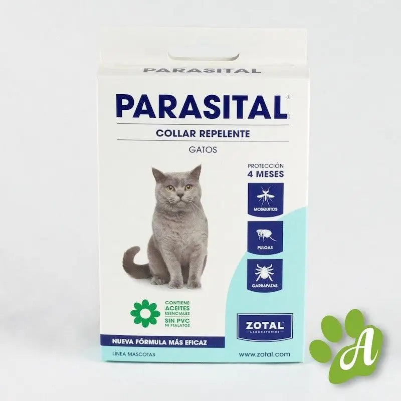 Collier antiparasitaire Zotal Parasital pour chats