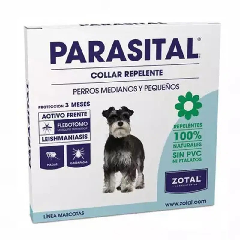 Zotal Parasital Antiparasitic Collar for Small/Medium dogs