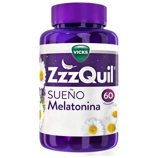 ZzzQuil Natura Melatonin, 60 Gummies